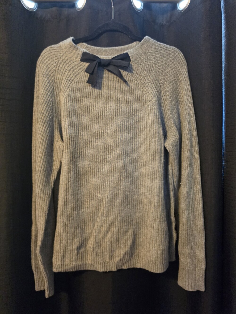 J. Crew Bow Neck Sweater Xl